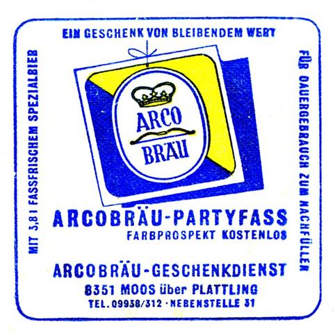 moos deg-by arco quad 1b (185-ein geschenk-blaugelb)